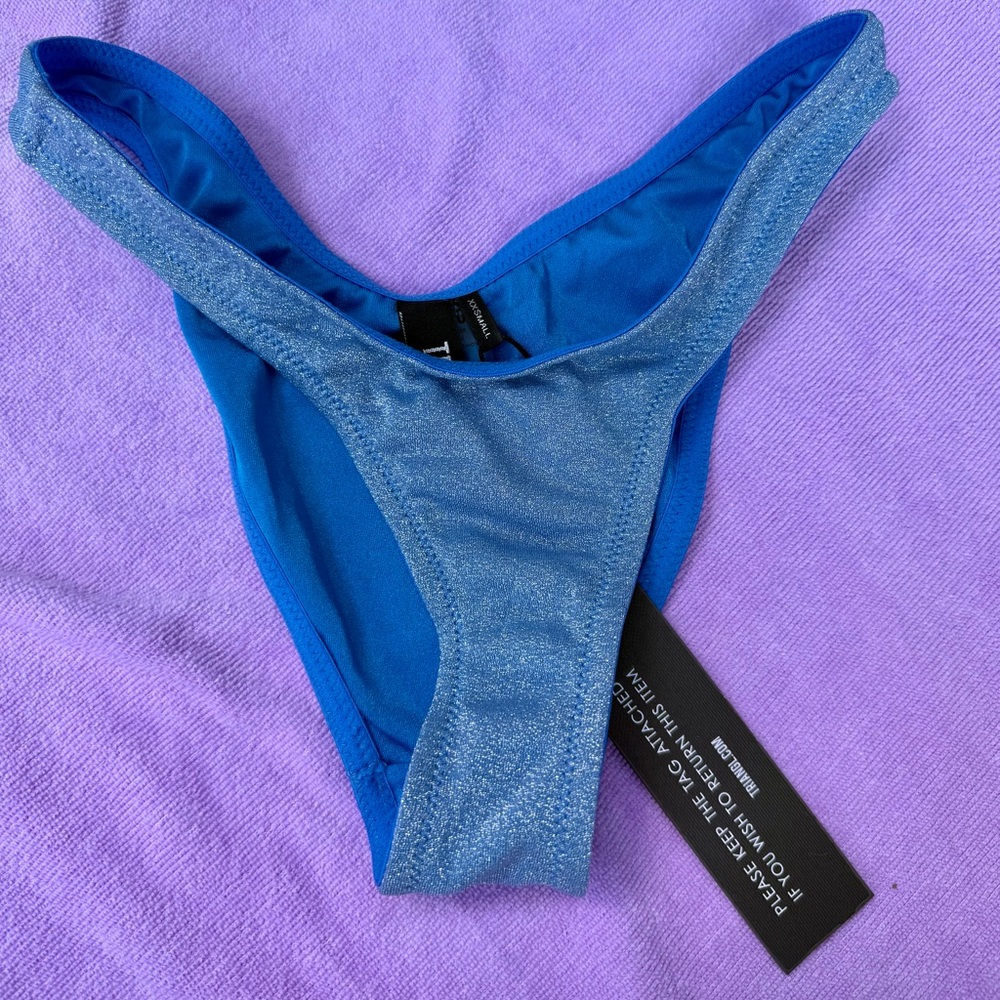 Triangl Swimwear Shimmering Blue Bikini